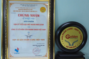 Sơn EMAXX Vinh Dự Nhận Giải Thưởng TOP 50 Nhãn Hiệu Hàng Đầu Việt Nam